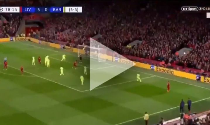 Gol Liverpoolu na 4-0 + muzyka z Titanica? EPICKIE! [VIDEO]